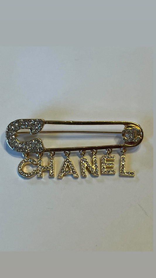 Brooch Gold Bling