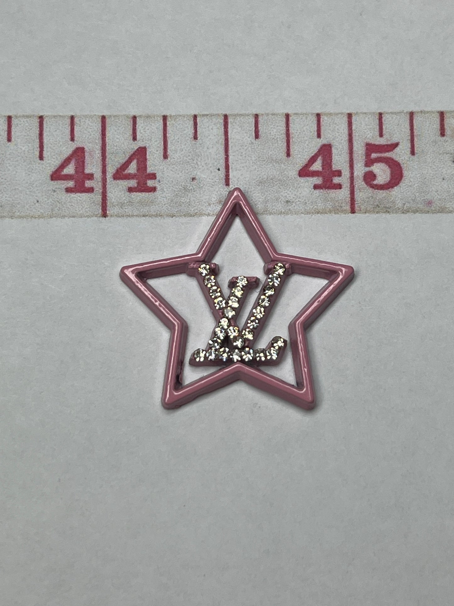 Stars bling L’s flat back junk charms (random colors)