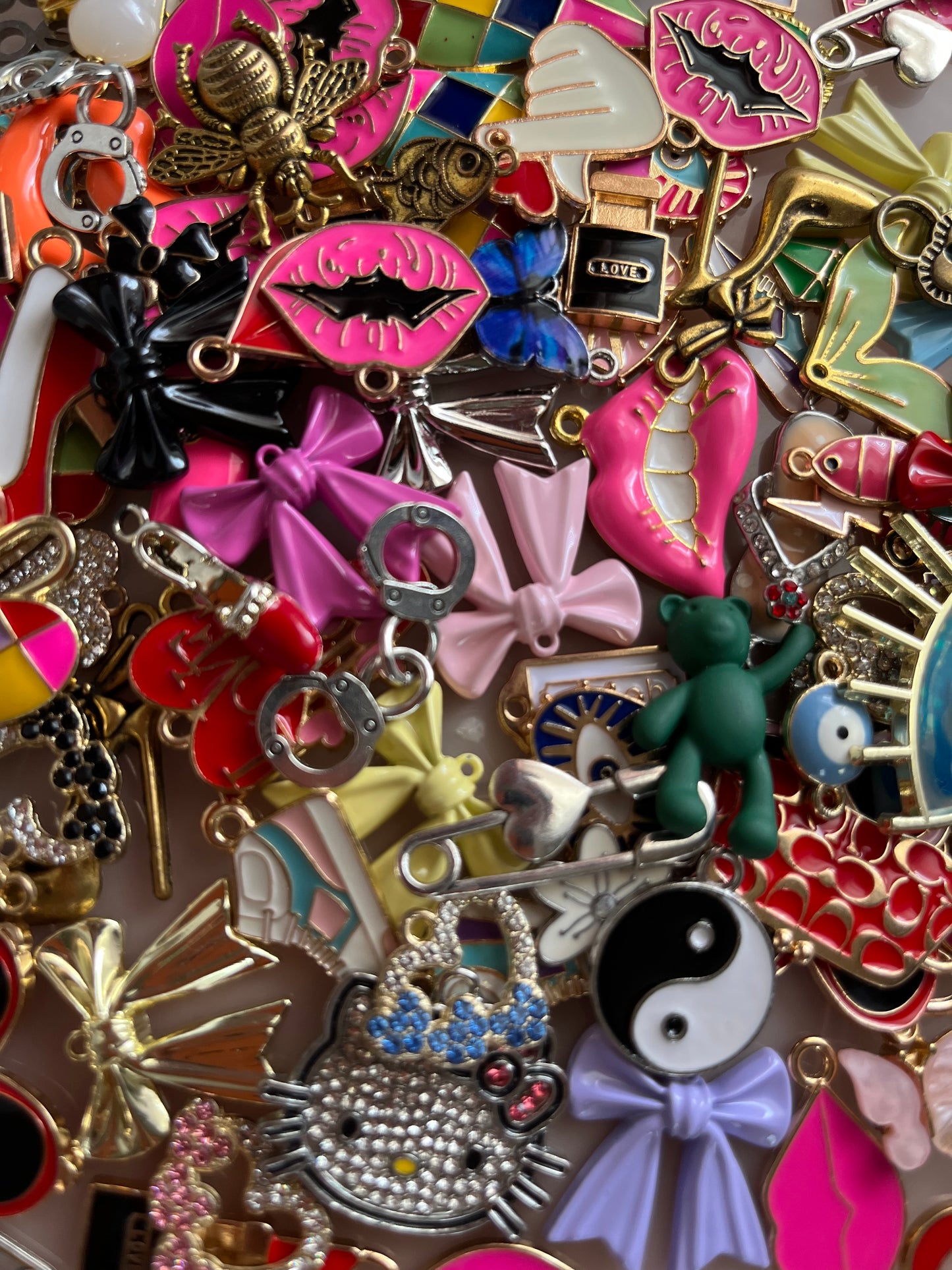 Mixed Alloy Charms 10pcs