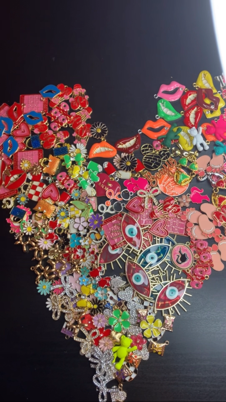 Mini alloy bracelet charms