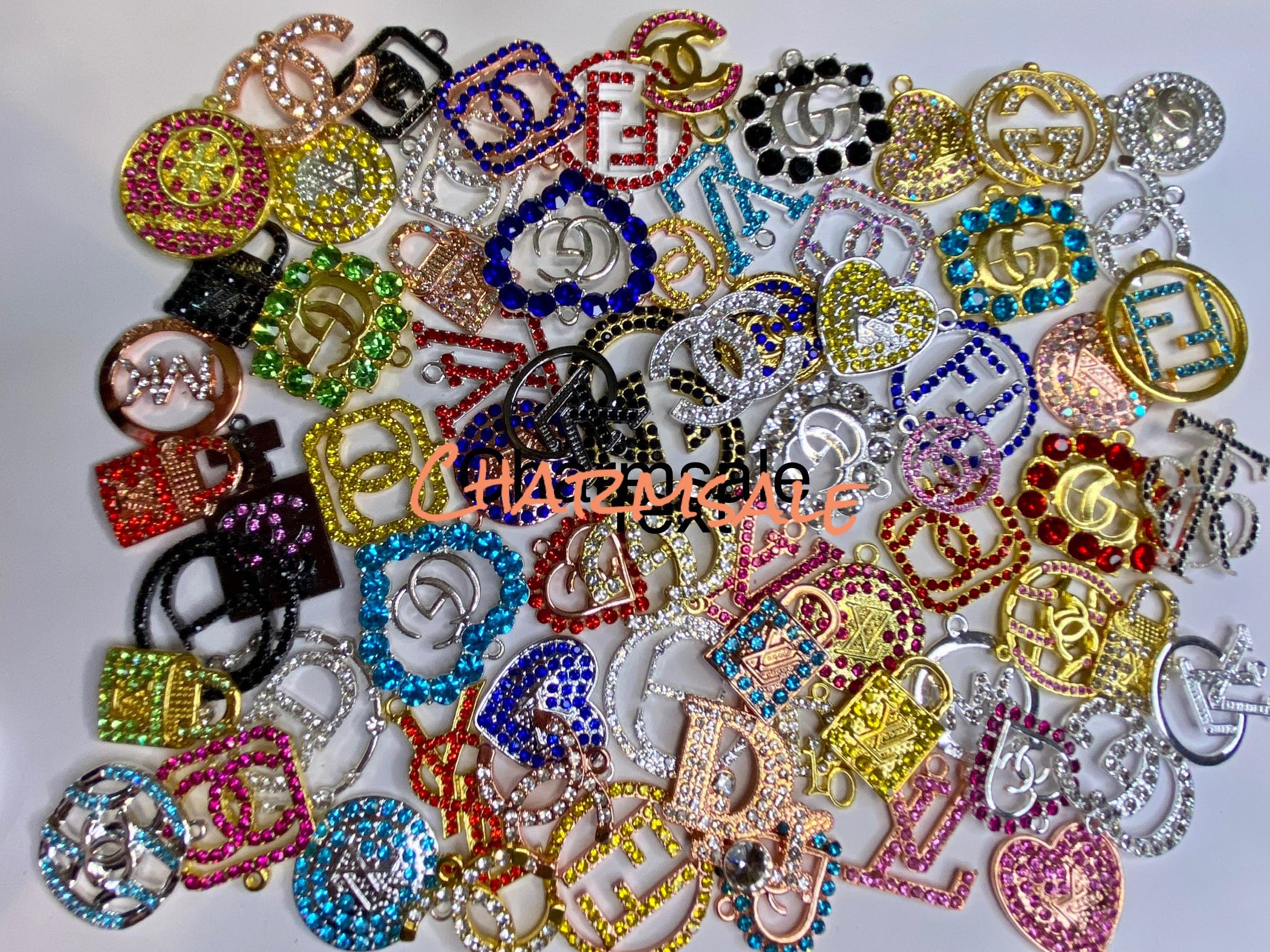 Pearl Charms for Bracelets, Jewelry Making Charms, Wholesale Mixed Charms, Bangle Charms, Bulk Charms, USA Charm Vendor