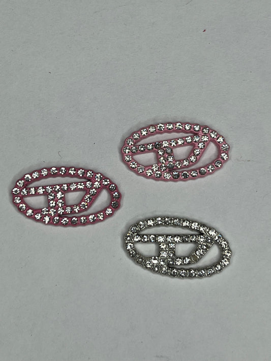 Bling flat back charms (random colors)
