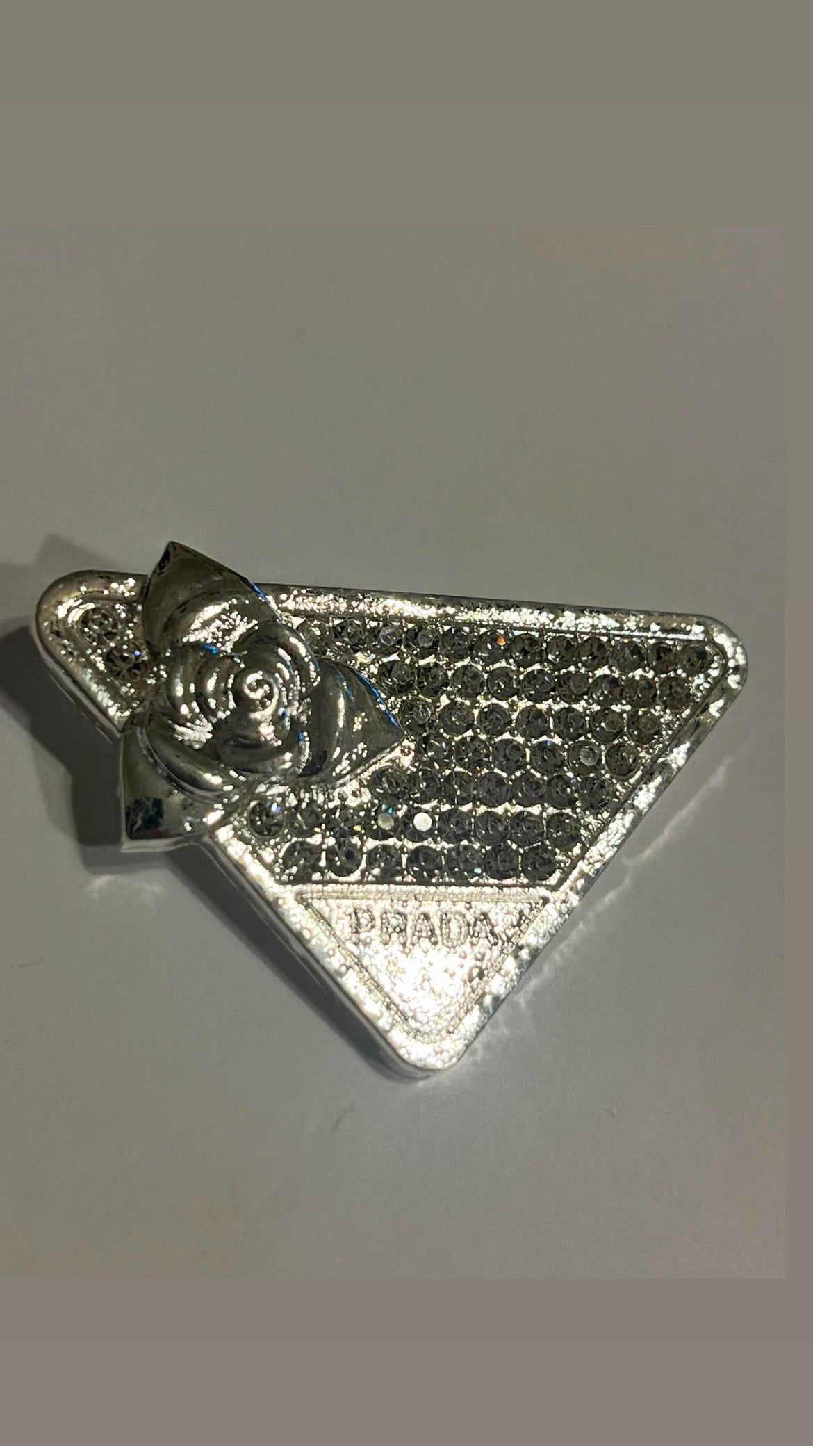 Brooch Silver Bling