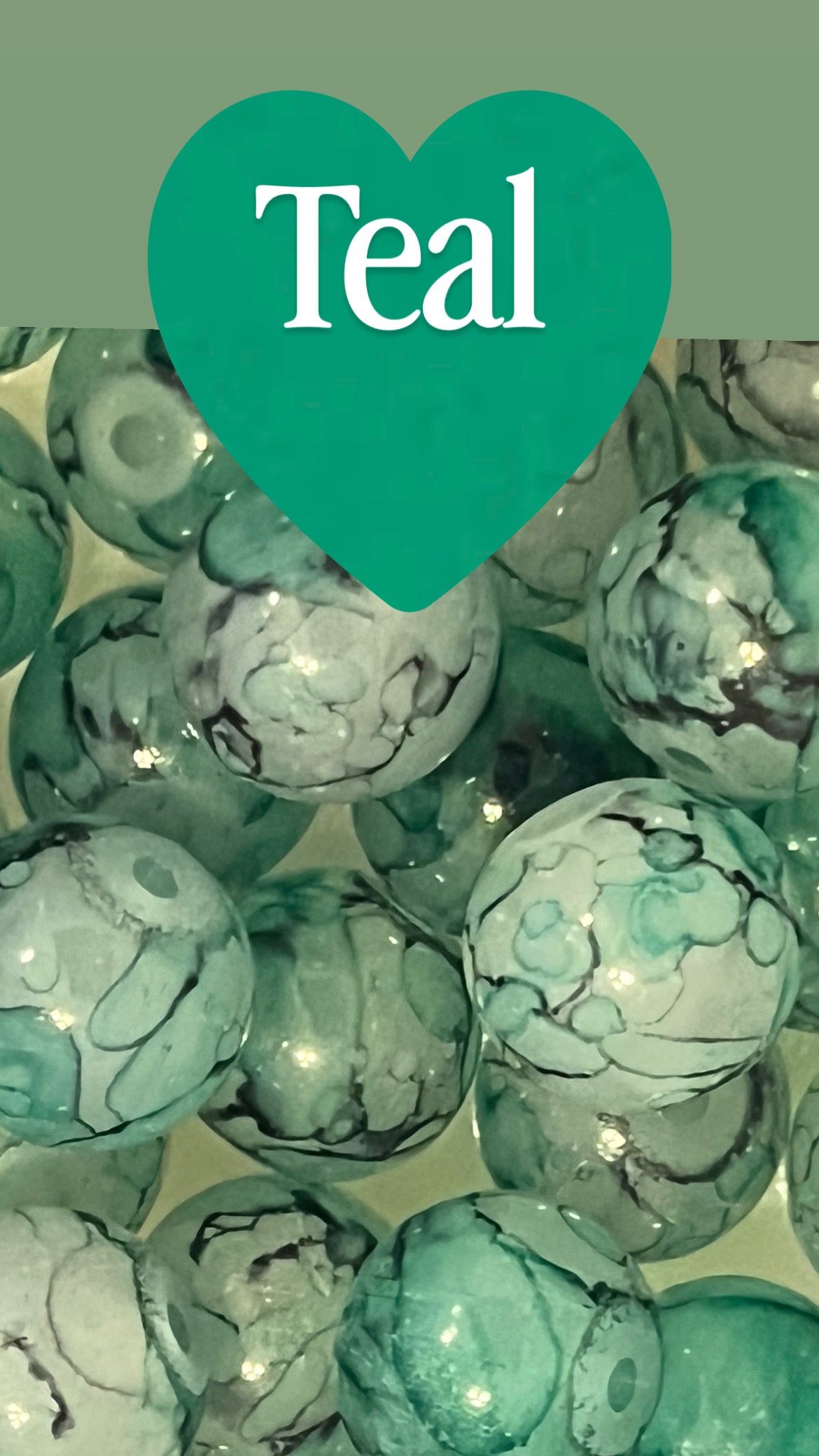 Teal Marble
