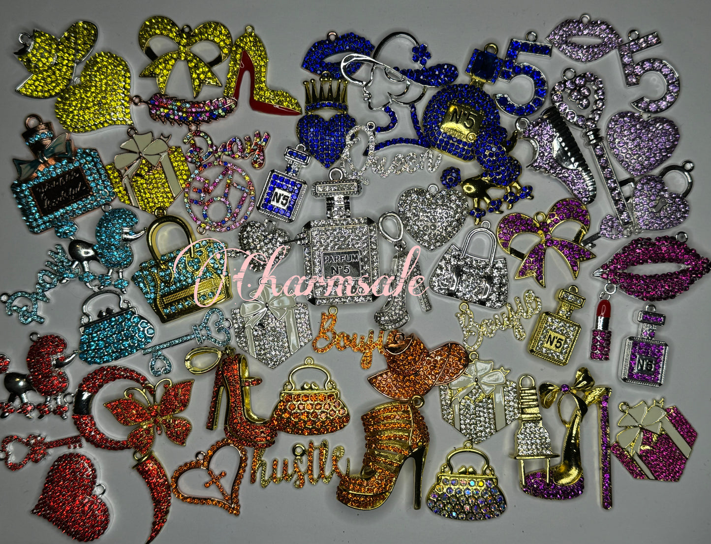 Fashion bling random mixed charms