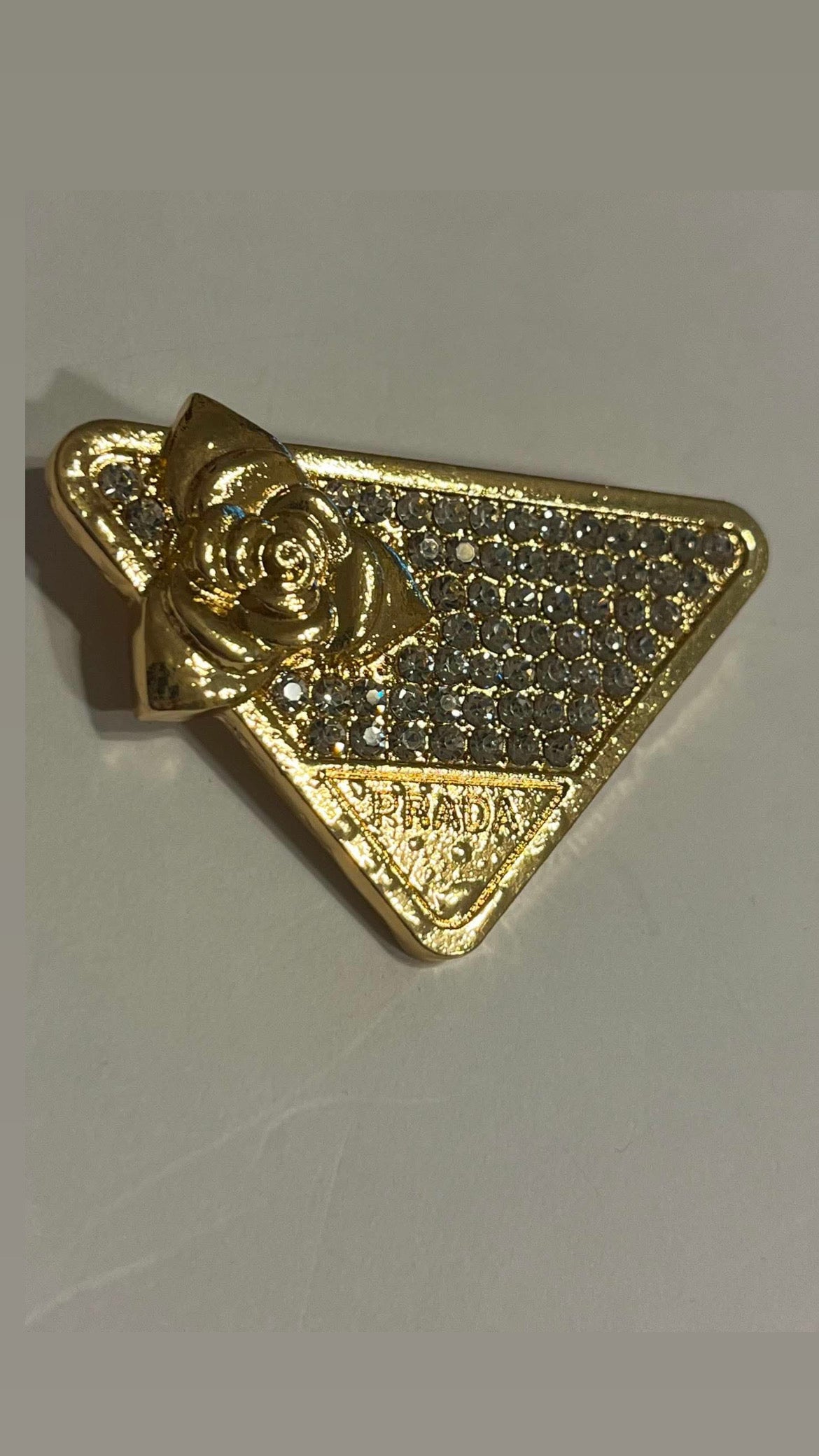 Brooch Gold Bling