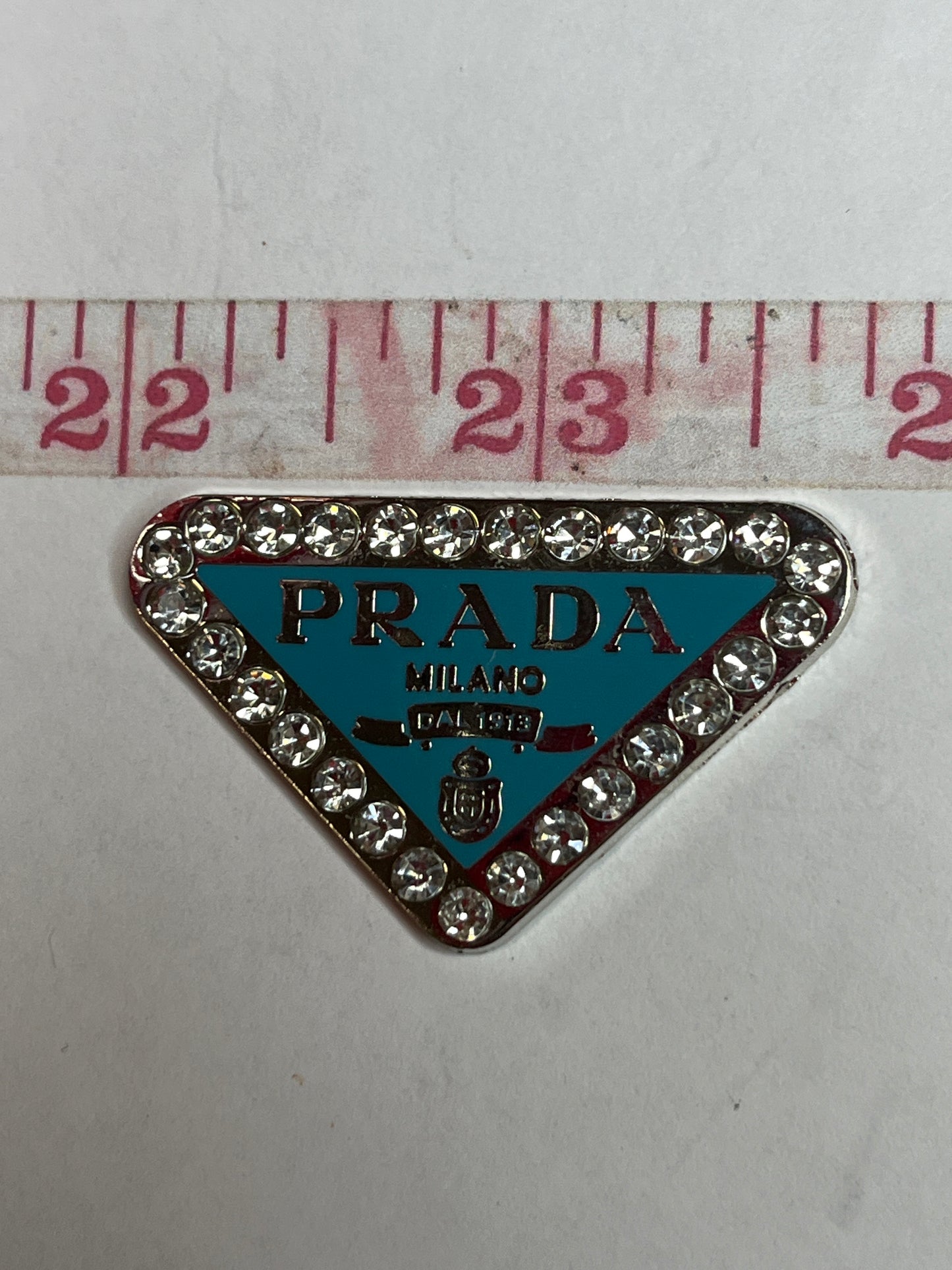 Bling triangle flat back (random colors)