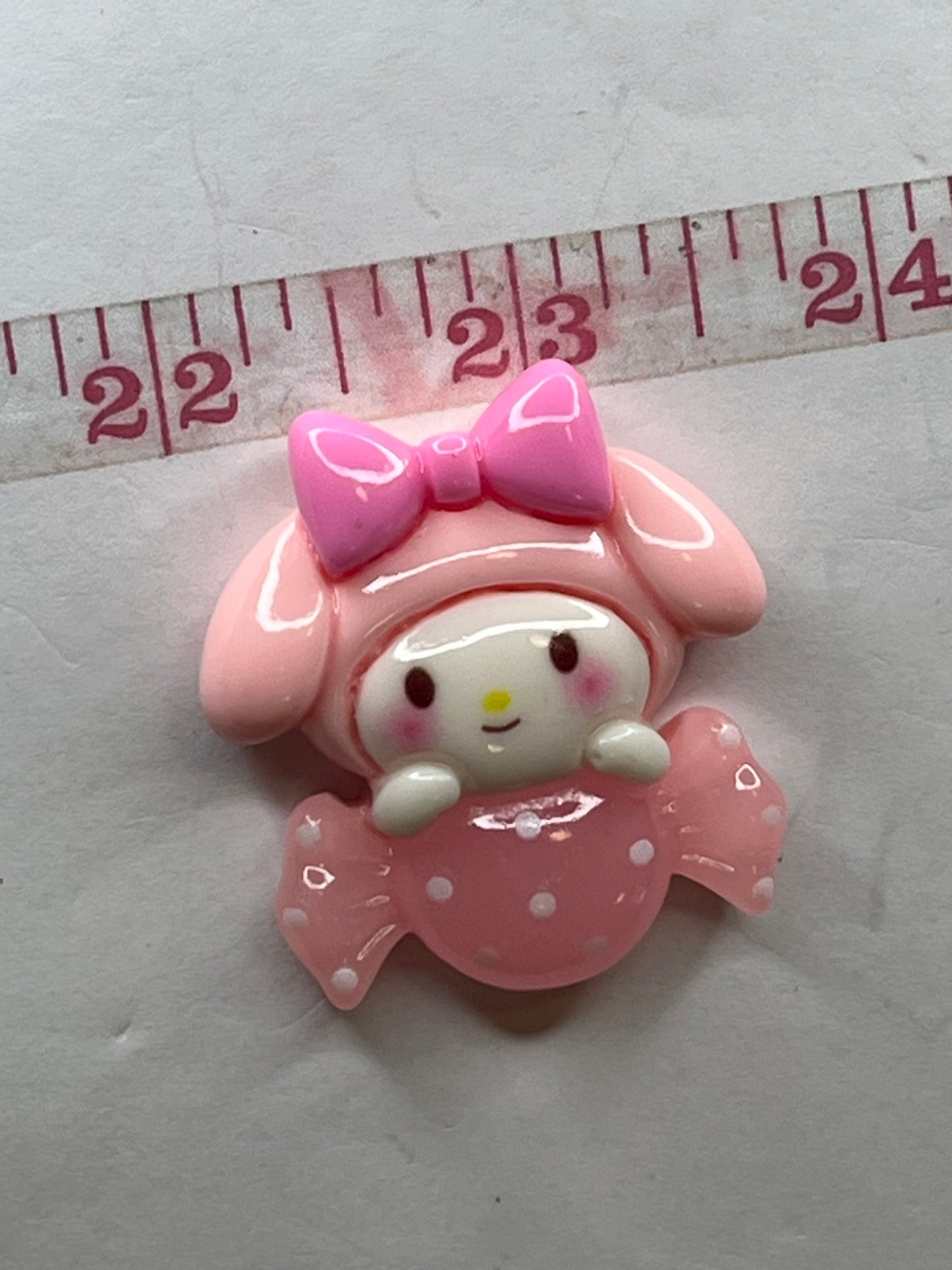 Melody flat back charm