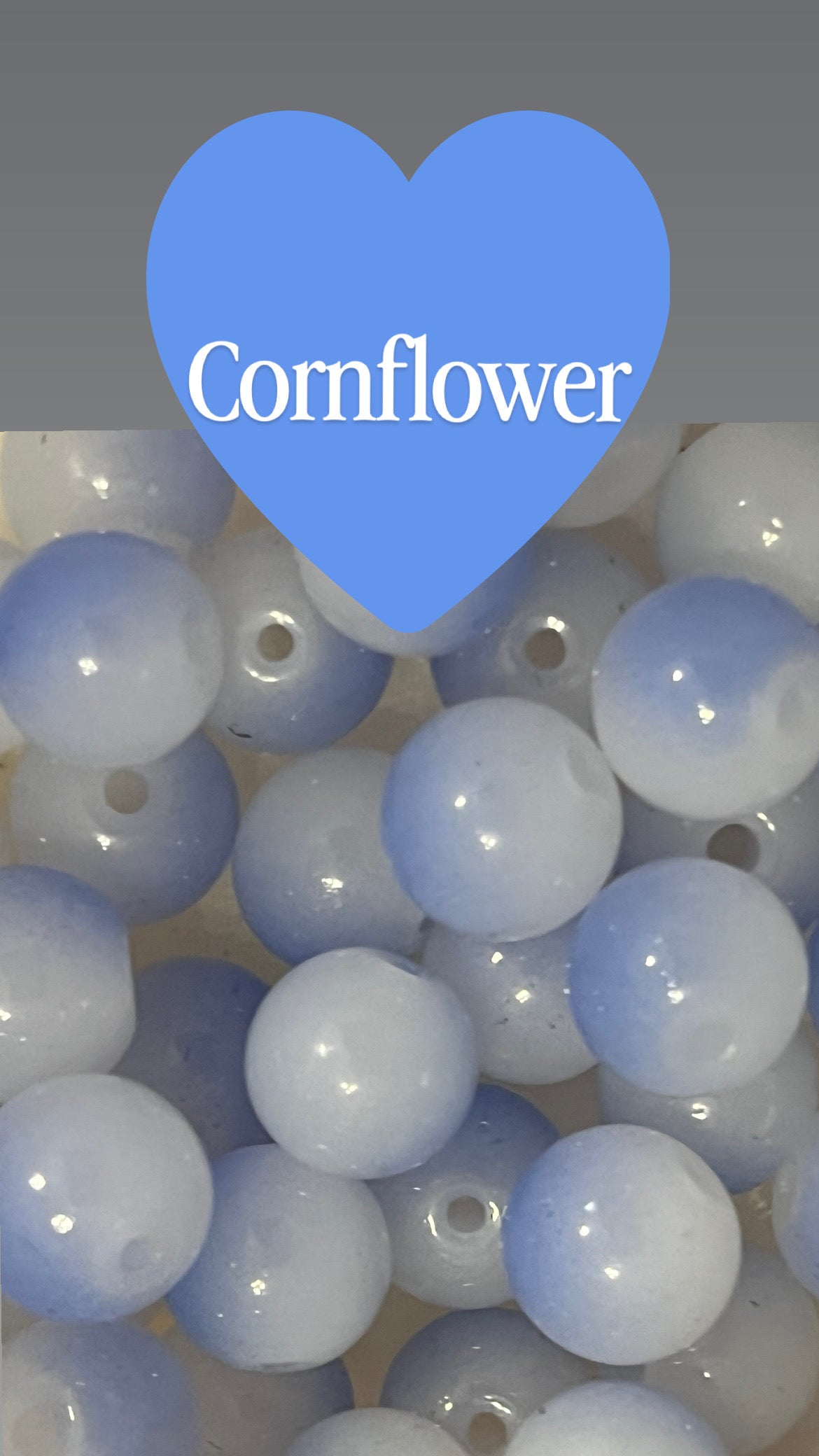 Cornflower ombré