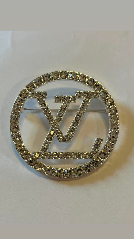 Brooch Silver Bling