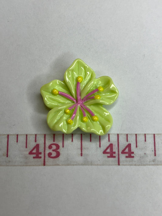 Flat back flowers (random colors)