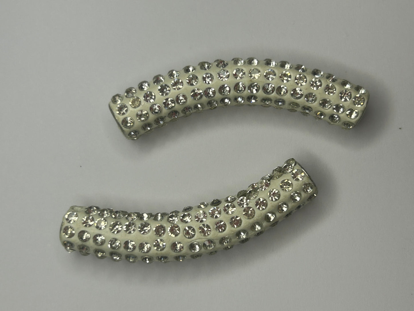 White bling spacer