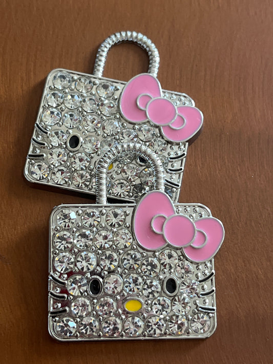 Big bling kitty purse