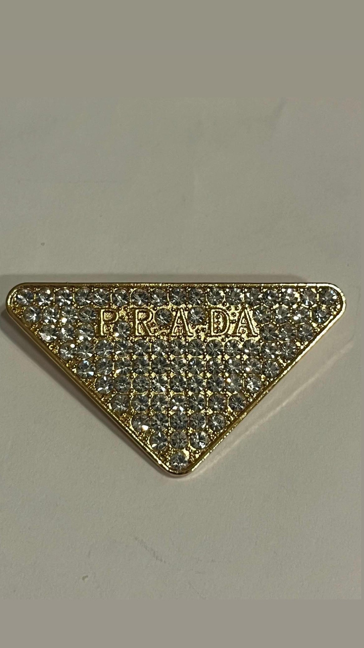 Brooch Gold Bling