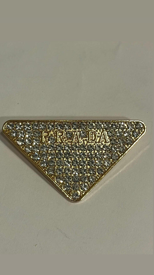 Brooch Gold Bling