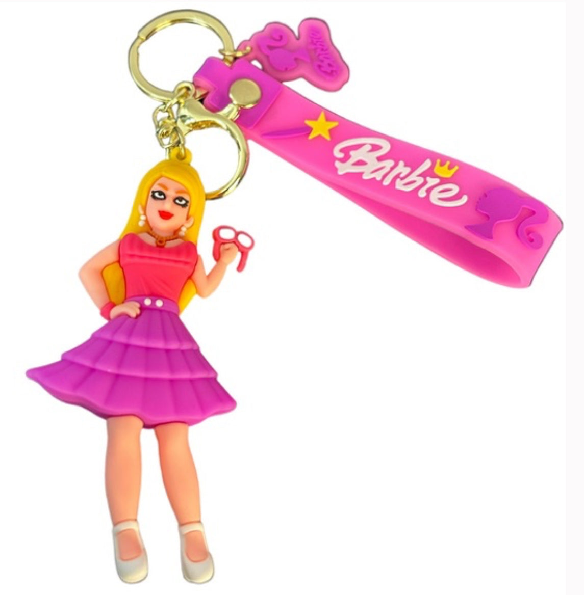 Barbie keychain