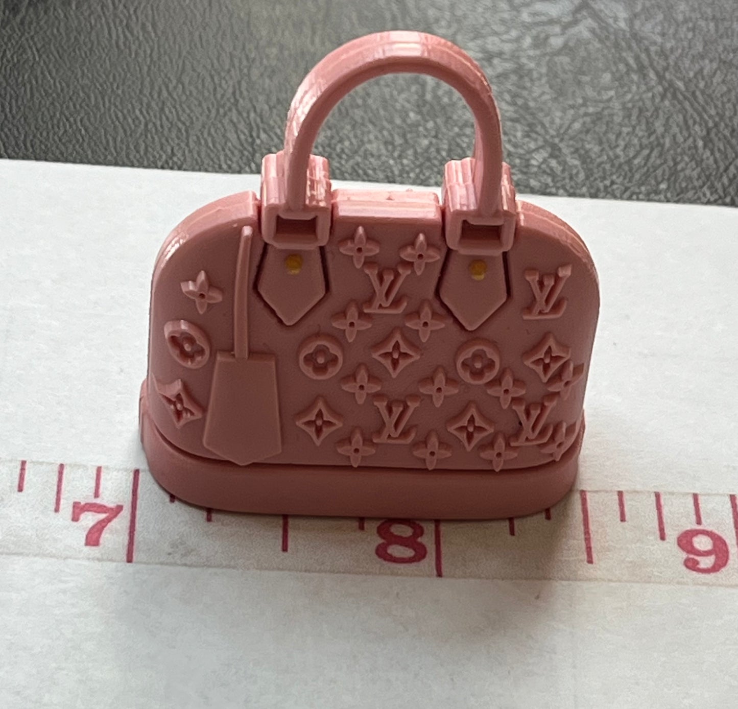Pink purse charm