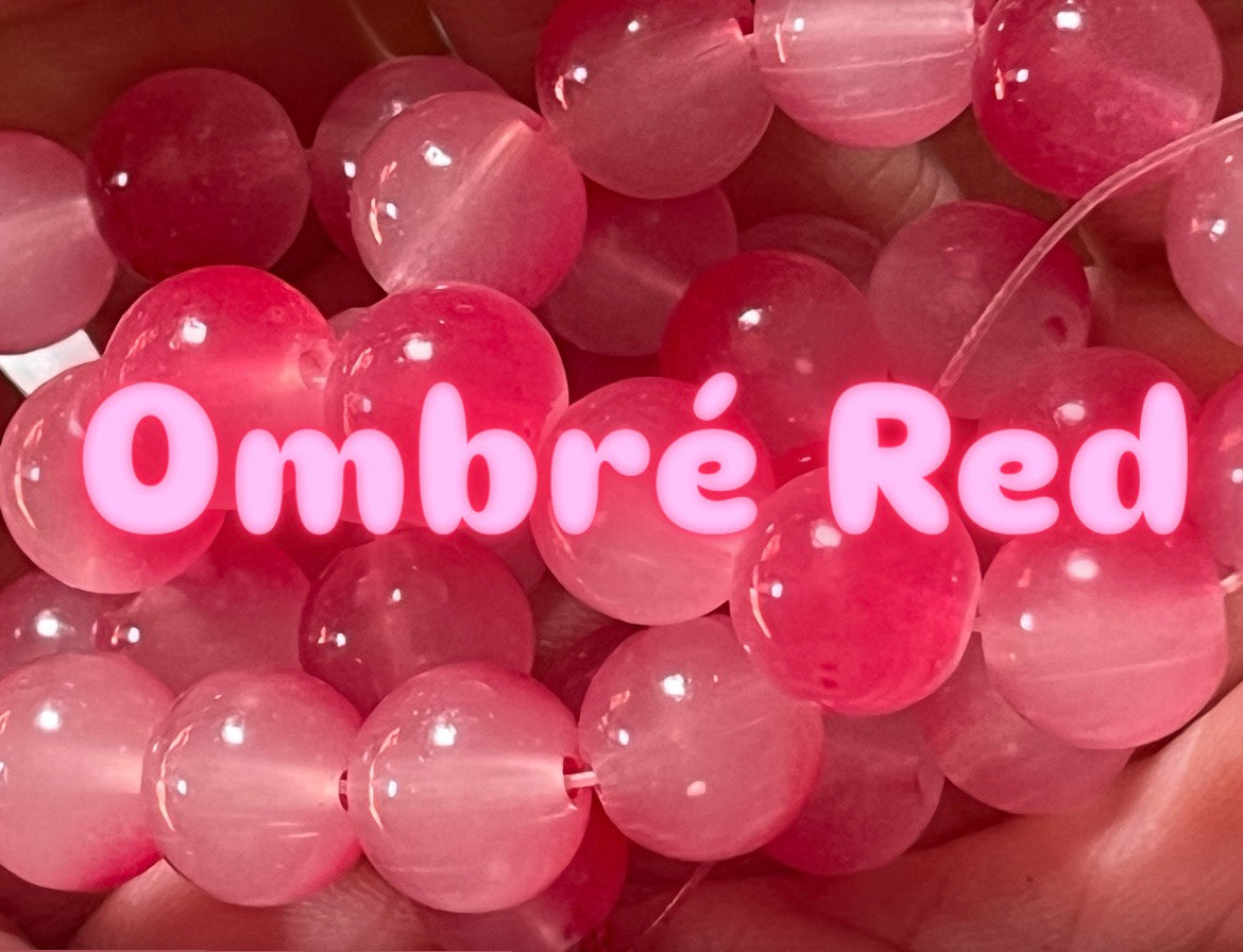 Ombré 10mm Glass Beads
