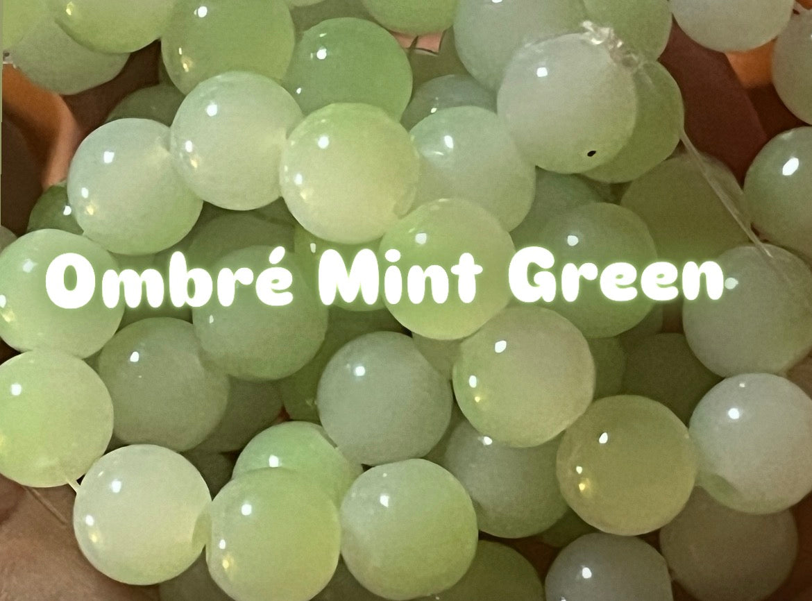 Ombré 10mm Glass Beads