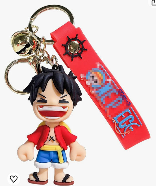 One piece, anime keychain