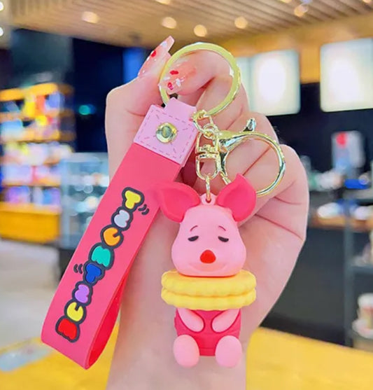 Piglet keychain