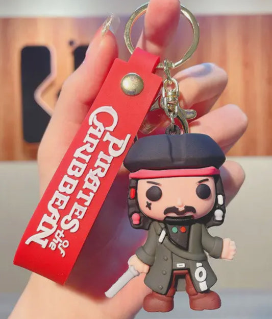 Pirates of the Caribbean keychains