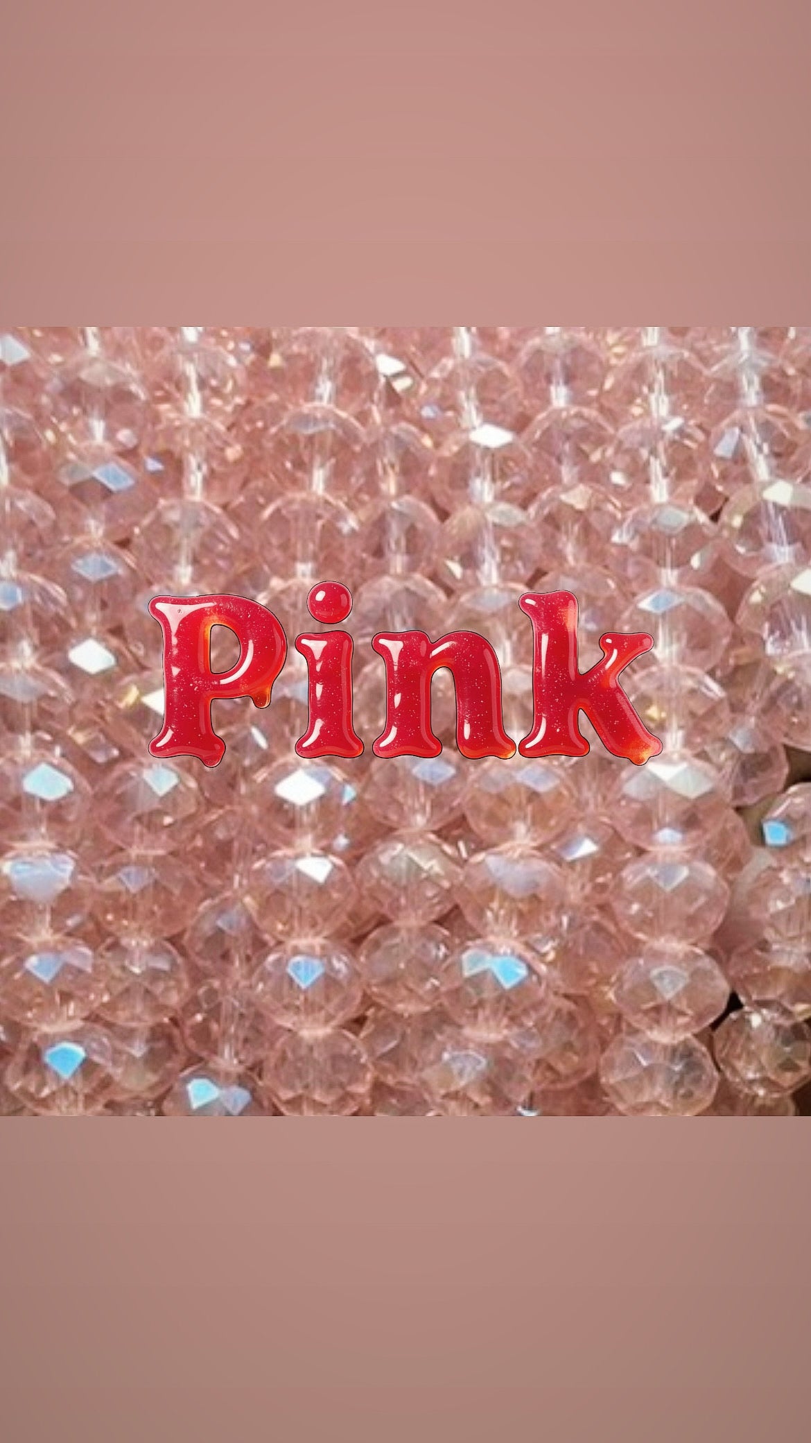Rhondelle 10mm glass beads