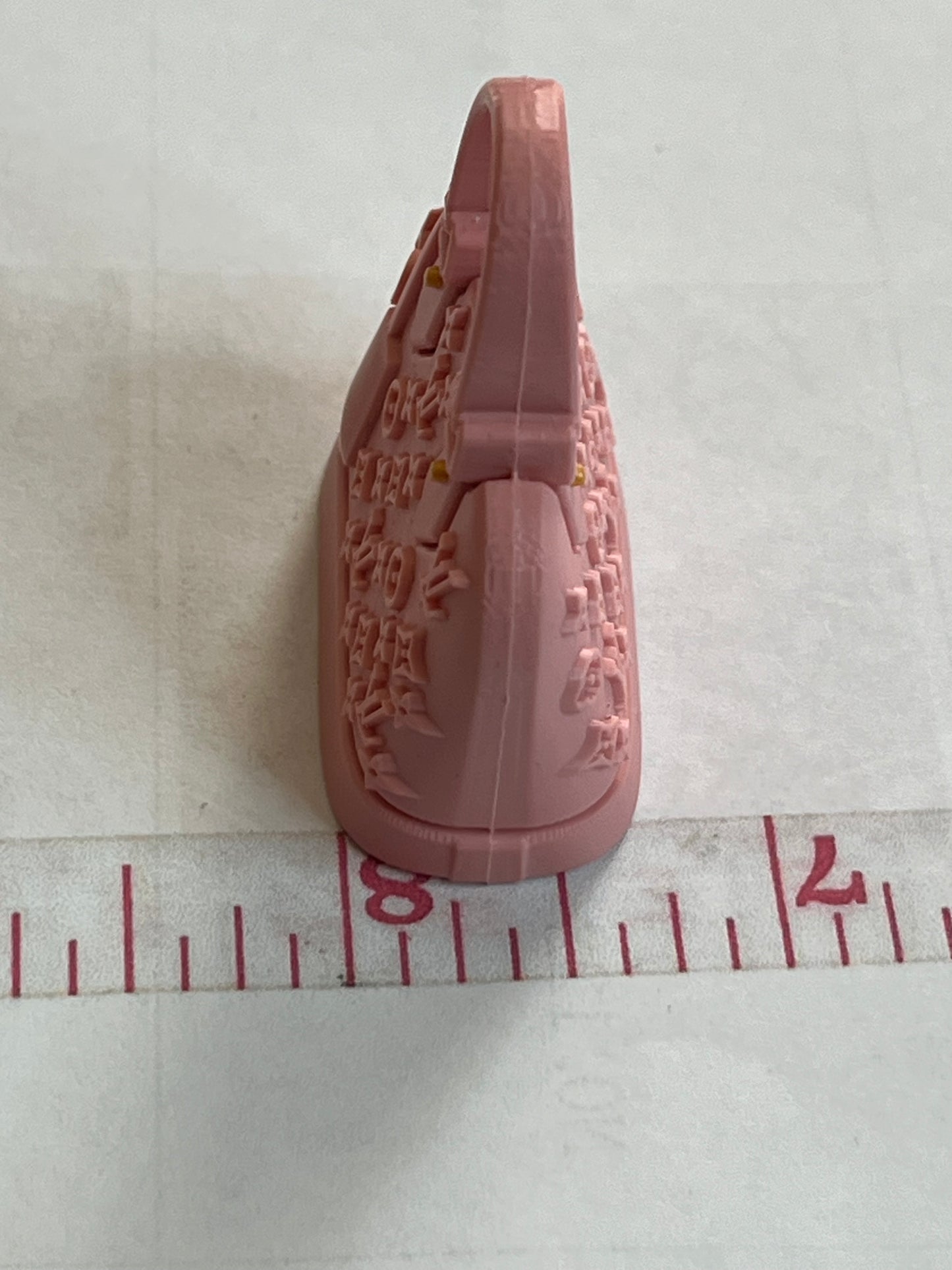 Pink purse charm