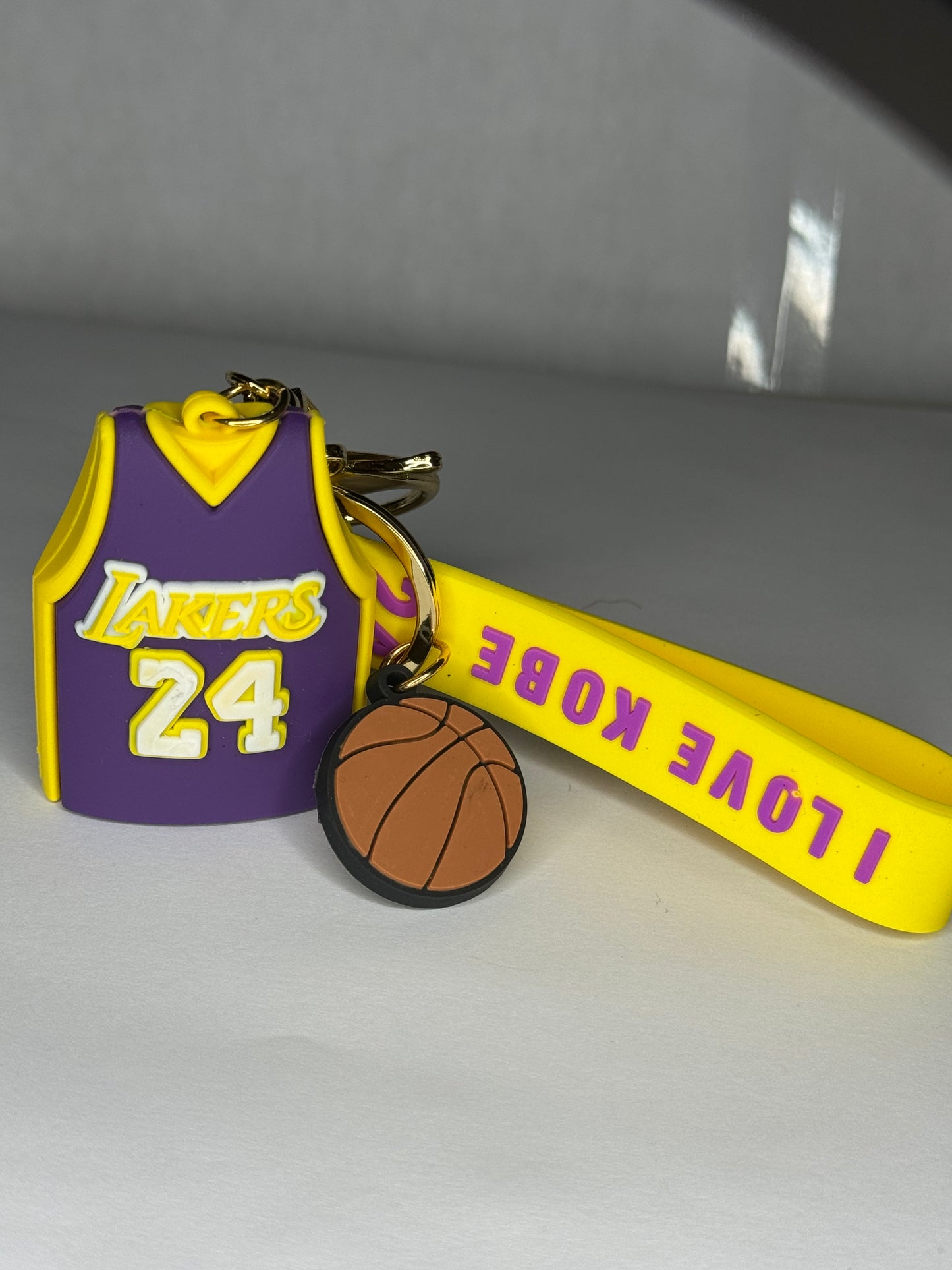 Kobe Bryant jersey keychain