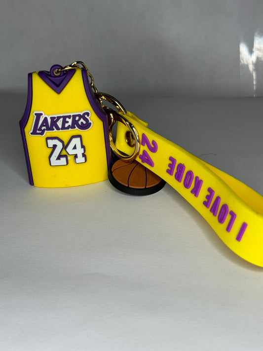 Kobe Bryant jersey keychain