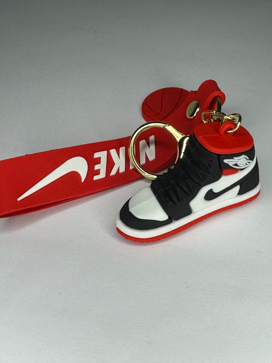 Red Nike keychain