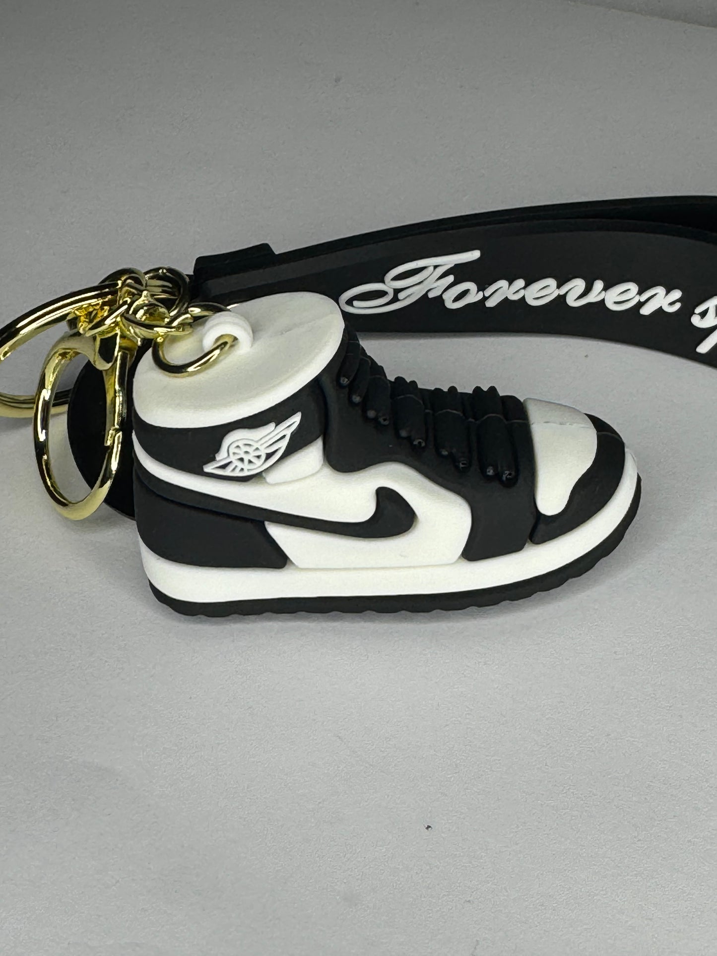 Black Nike keychain