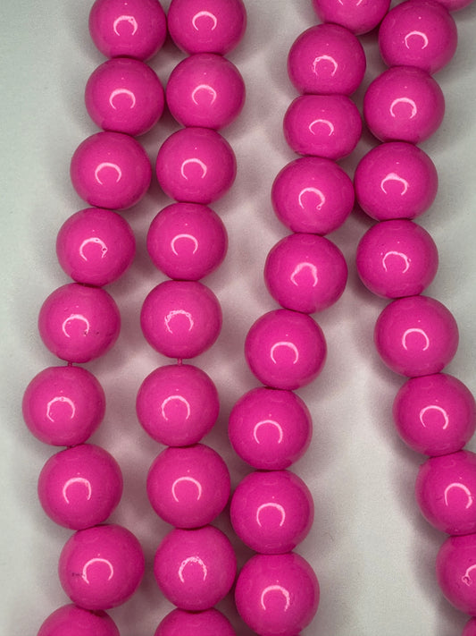 10mm Hot pink #1