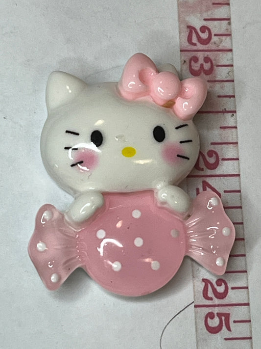Kitty candy flat back