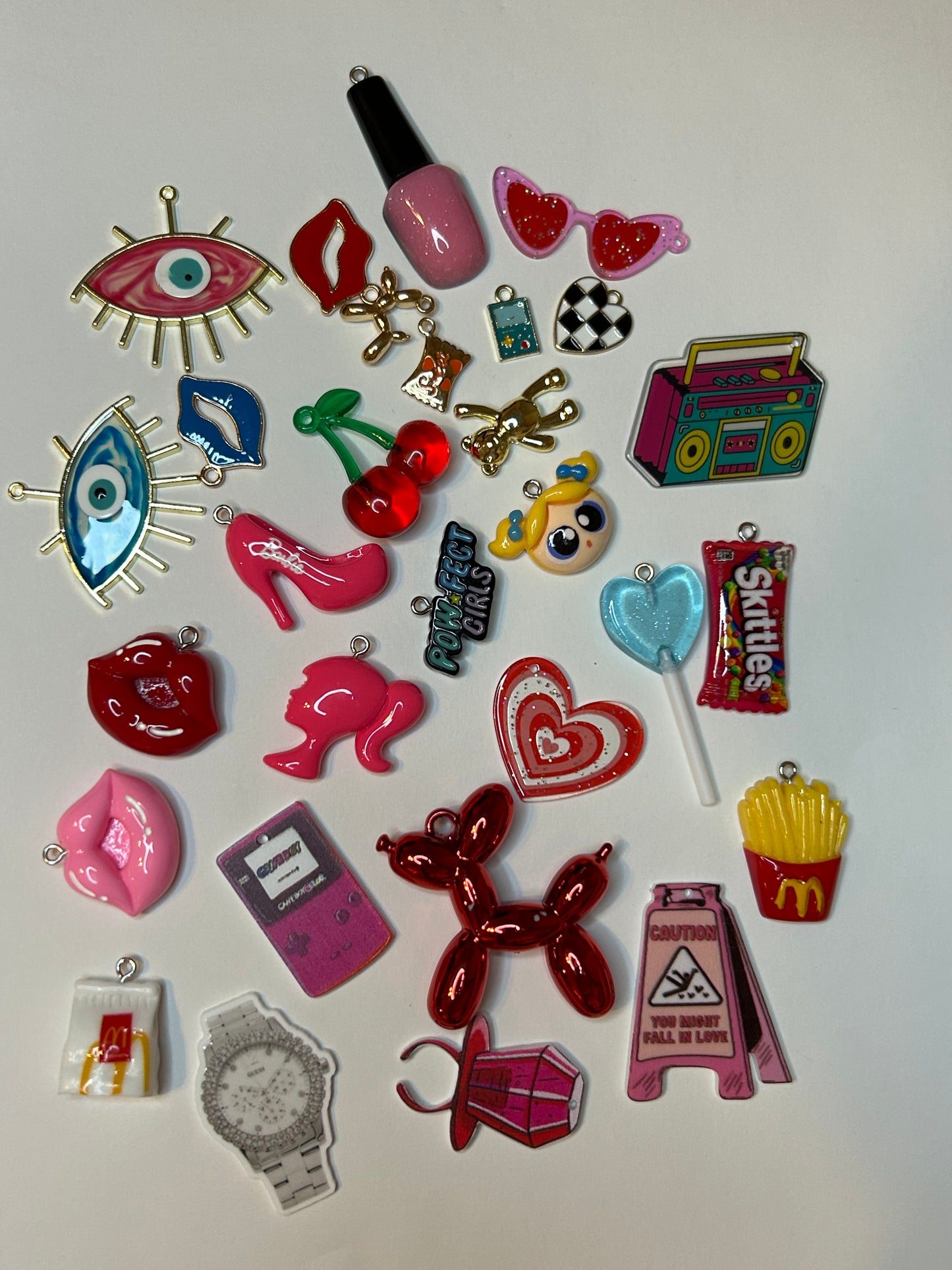 60pcs $25 resin charms