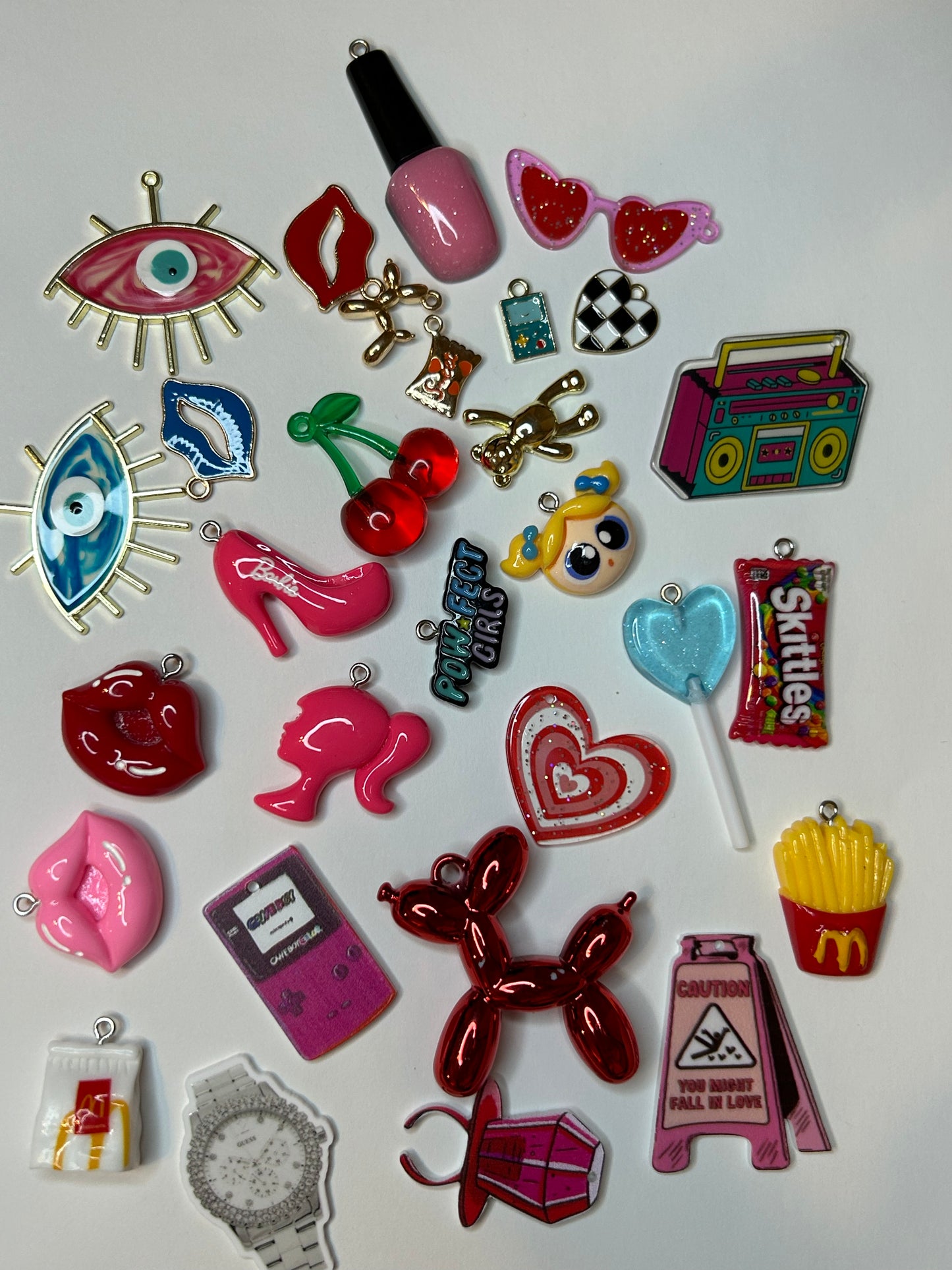 30pcs $15 resin charms