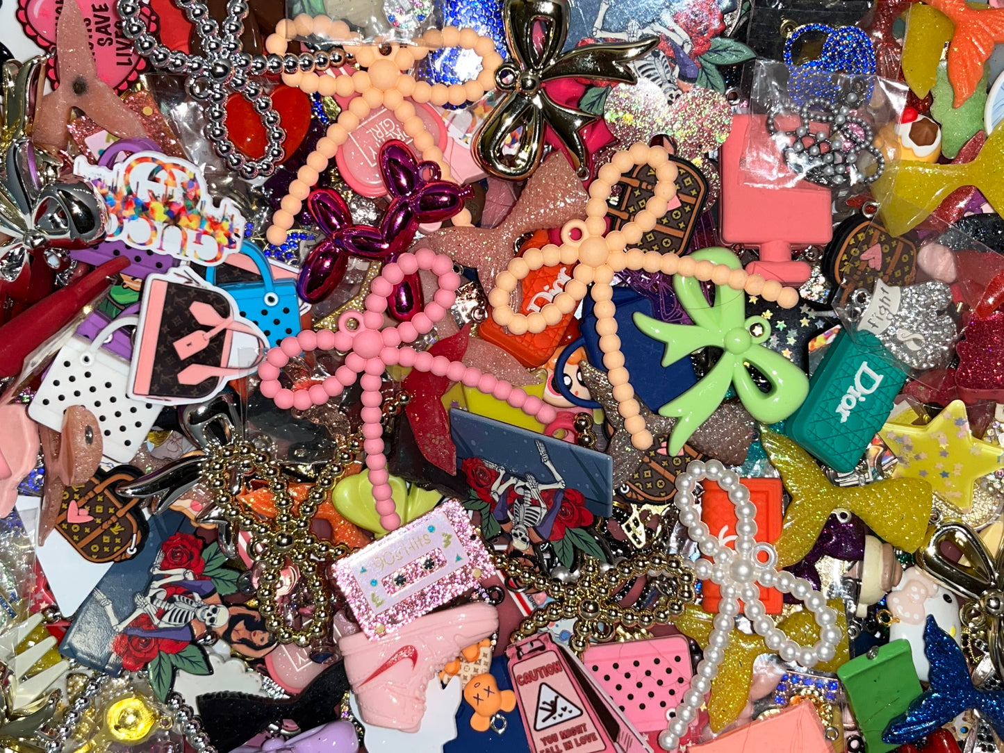 Mixed bracelet charms 10pcs