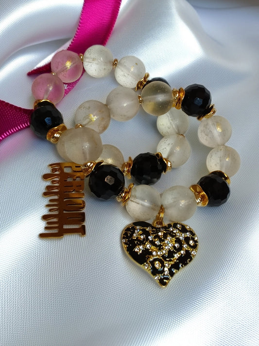 Champagne Bracelet Set