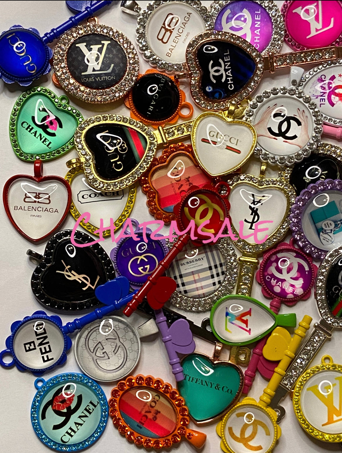 Tray charms random mixed