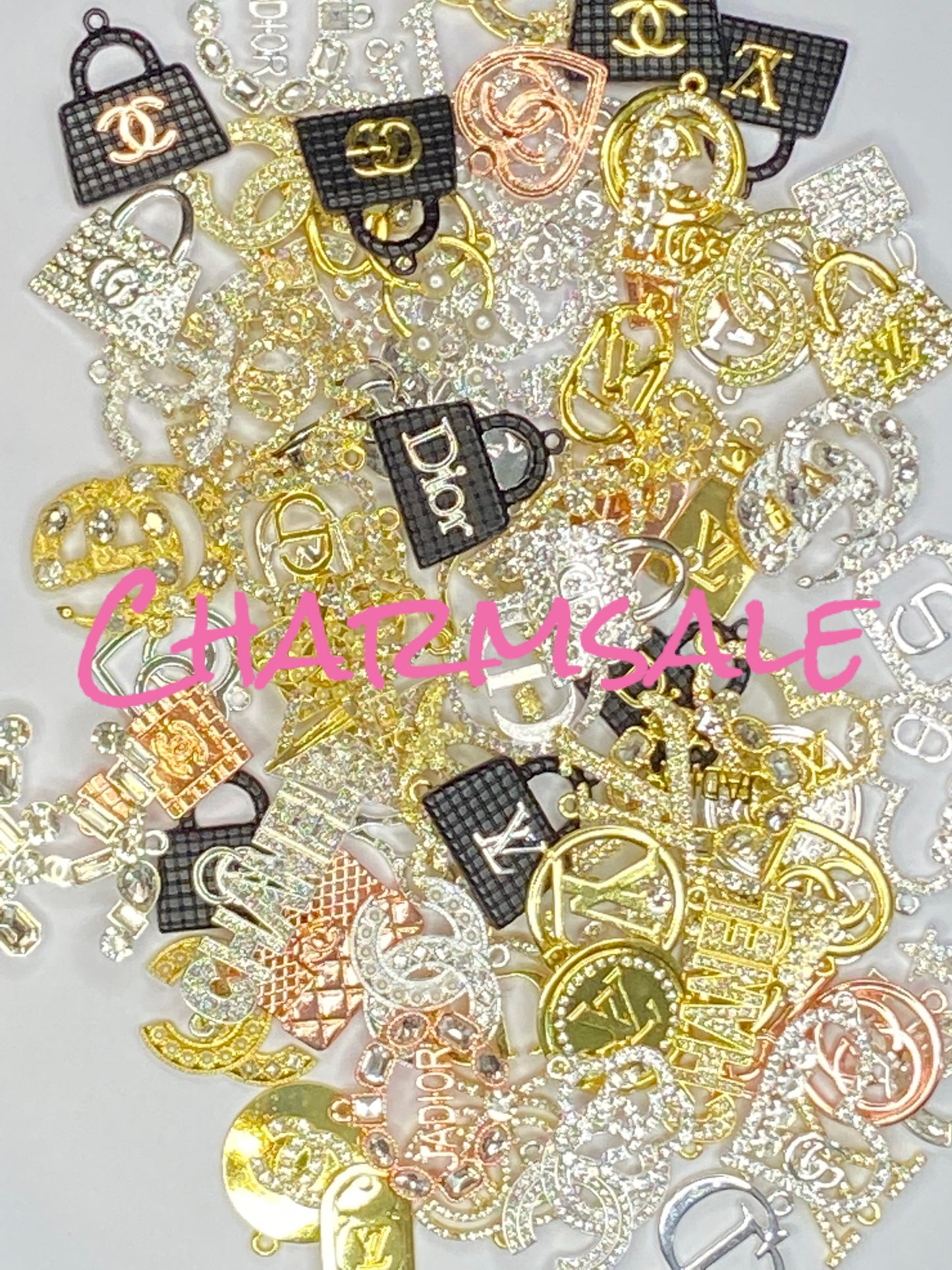 Lv Inspired Charms For Bracelets